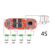 Load image into Gallery viewer, Custom 3S BMS 25A 12.6V 4S 16.8V 5S 21V 18650 Li-ion Lithium Battery Protection Board Circuit Charging Module PCM Polymer Lipo Cell PCB Manufacturer
