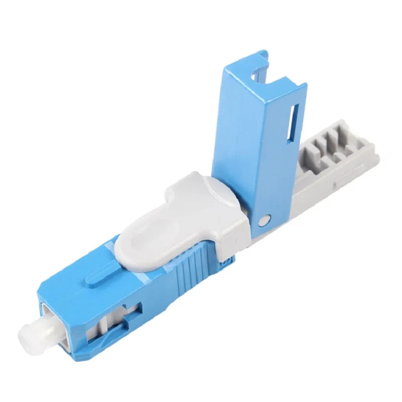 Custom 100PCS FTTH SC UPC Optical fibe quick connector SC FTTH Fiber Optic Fast Connector Embedded type Embedded-SC Connector Manufacturer