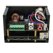 Load image into Gallery viewer, Custom Raspberry Pi 4 Model B X400 I2S Audio Expansion Board and Metal Case with Heatsink Kit for Raspberry Pi 4B Only Manufacturer
