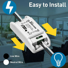 Load image into Gallery viewer, Custom interruptor wifi  Smart Switch Universal Breaker Timer Smart Life APP Wireless Remote Control Works with Alexa Google Home Manufacturer

