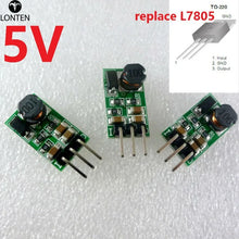 Load image into Gallery viewer, Custom 4012SA_5V*3 3pcs 5W 9V 12V 24V to 5V DC DC Step-Down Buck Converter Module replace TO-220 7805 lm2596 for Pro Mini UNO stm32 Manufacturer
