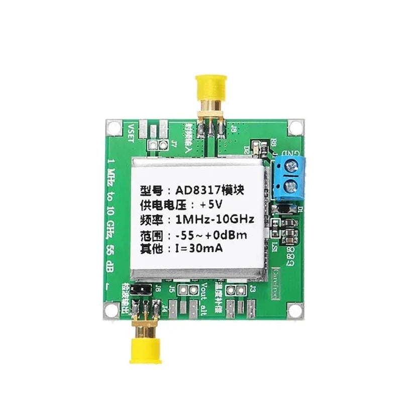 Custom AD8317 1MHz to 10GHz RF Power Meter Detector Power Detector for Amplifiers Manufacturer