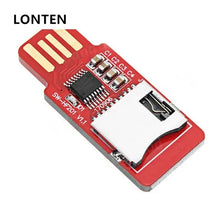Load image into Gallery viewer, Custom Lonten 5Pcs/Lot HF201 Read/write TF Card Reader  Memory Card T-Flash Card Module USB2.0 Support Plug And Play Hotpl Manufacturer
