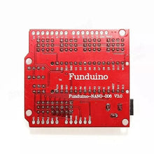 Load image into Gallery viewer, Custom For Funduino Nano Expansion Board + ATmega328P Nano V3 Improved Version without cable Manufacturer
