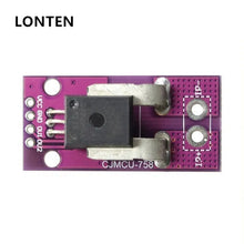 Load image into Gallery viewer, Custom Lonten CJMCU-758 ACS758LCB-050B-PFF-T Linear Current Sensor Hall Current Module For DIY Manufacturer
