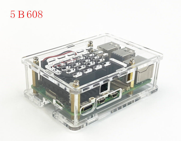 Raspberry Pi 5 Case Enclosure 5B608