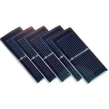 Load image into Gallery viewer, 0.5V/250mA Solar Panel Monocrystalline Silicon DIY Toy With Motor Fan 0.125W Mini Solar Cell Battery Charger DIY Solar Module
