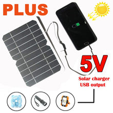 Load image into Gallery viewer, 10W Portable Solar Panel DIY 5V Battery Cell Solar Charger Module Energy Outdoor Hike Fishing Flashlight Plate for Mobile Phone
