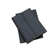 Load image into Gallery viewer, 10pcs 6V 100mA 0.6Watt 0.5W Solar Panel Standard Polycrystalline Silicon DIY Battery Power Charge Module Mini Solar Cell toy
