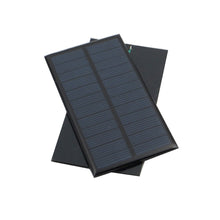 Load image into Gallery viewer, 10pcs 6V 167mA 1Watt 1W Solar Panel Standard Epoxy Polycrystalline Silicon DIY Battery Power Charge Module Mini Solar Cell toy

