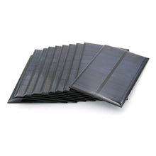 Load image into Gallery viewer, 10pcs/lot 5 V 250 mA Mini Solar Panel Solar Panel Battery Polycrystalline Silicon Solar Cell 18650 14500 Battery Charger
