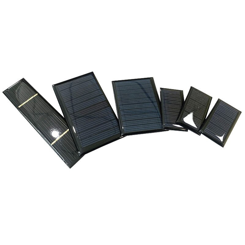 1PC Solar panel/ 5V 30mA 50mA 60mA 230mA 5V Mini Solar Battery cell  for DIY solar car