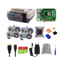 Load image into Gallery viewer, Retroflag Nespi 4 Case Raspberry Pi 4 with Case + 4K HD Video Cable + Gamepads NESPi4 CASE for Raspberry Pi 4 Model B
