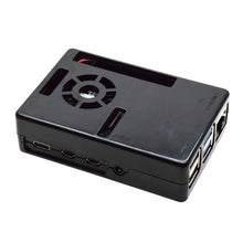 Load image into Gallery viewer, Raspberry Pi 4 Generation 4B new housing with cooling fan ABS protective case LT-4A05
