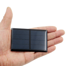 Load image into Gallery viewer, 2V 300mA 0.6Watt Solar Panel Standard Epoxy Polycrystalline Silicon DIY Battery Power Charge Module Mini Solar Cell toy
