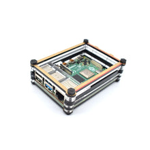 Load image into Gallery viewer, Raspberry Pi 4 Multi-layers acrylic Case Box for Raspberry Pi 4 case LT-4B10
