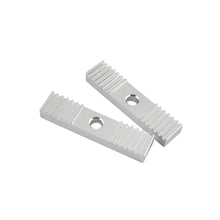 Load image into Gallery viewer, 2pcs aluminum Alloy Tooth pitch 2mm Aluminum sheet Reprap GT2 Timing Belt Fixing Piece Clamp Fixed Clip 9*40mm CNC For Print

