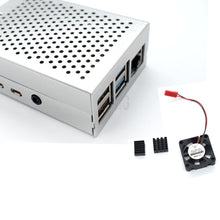 Load image into Gallery viewer, Raspberry Pi 4 Aluminum Case Box with high efficient cooling for Raspberry Pi 4 Enclosure Alup4 LT-4B308
