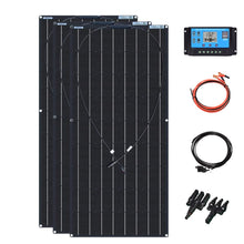 Load image into Gallery viewer, 360W Solar Panels Kits Flexible Monocrystalline Cells Photovoltaic Panel Solar System High-efficiency 12V 24V Battery Charger
