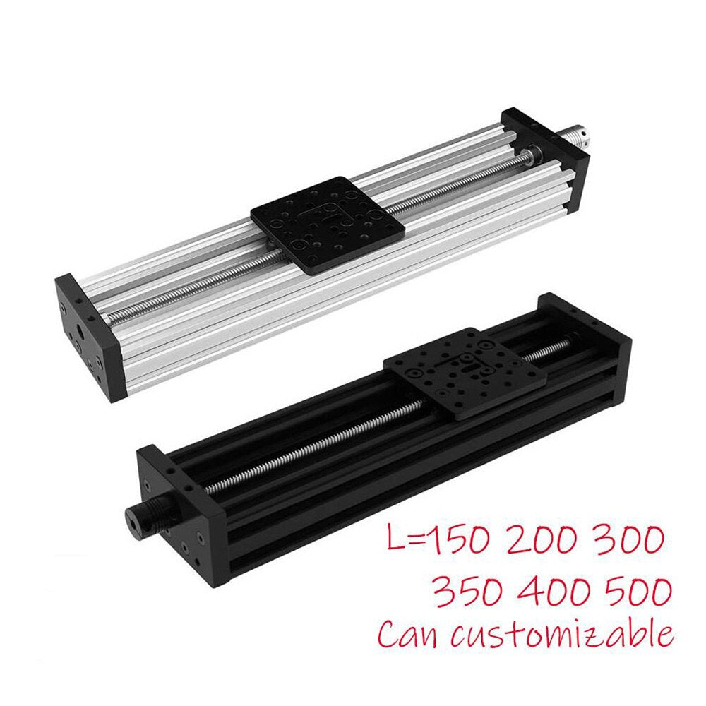 3d Printer Z-axis Lead Screw T8 Z Axis Diy C-beam CNC Sliding Table 200mm 250mm 500mm Linear Actuator Bundle Kit