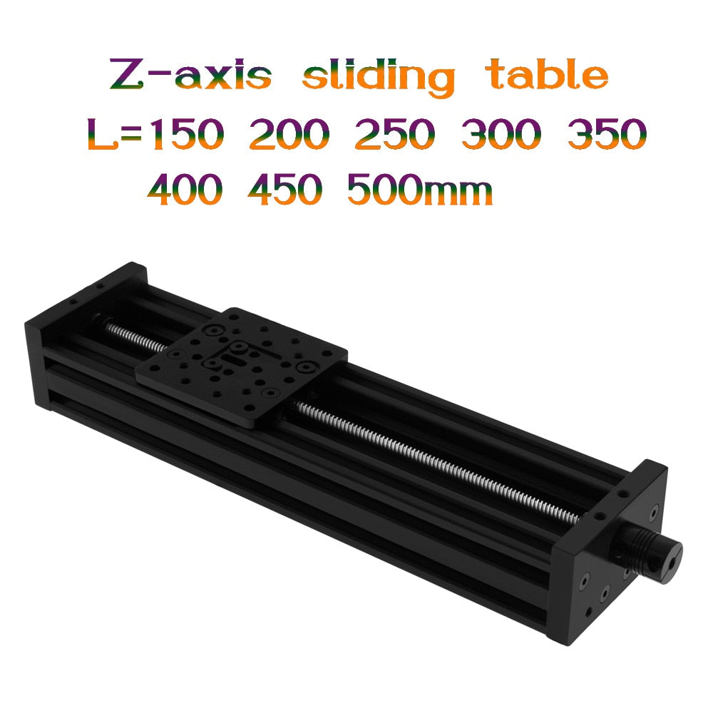 3d Printer Z-axis Lead Screw T8 Z Axis Diy C-beam CNC Sliding Table 300mm 400mm 350mm Linear Actuator Bundle Kit