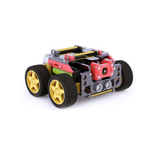Load image into Gallery viewer, 4WD Robtic Steam Science and Education Raspberry Pi Four-Wheel Trolley Obstacle Avoidance Tracing Real-Time Picture Robot Spot
