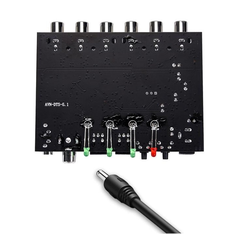 Cable Coaxial Audio Digital 5.1 Spdif 2 Mts Rca 1x1 X 2 Htec