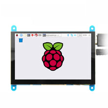 Load image into Gallery viewer, 5 Inch 800x480 HDMI-compatible 5 Point Touch Capacitive LCD Screen with OSD Menu for Raspberry Pi 3 B+ / PC / Microsoft Xbox360
