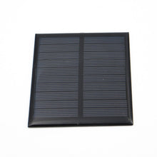 Load image into Gallery viewer, 5V 160mA 0.8Watt Solar Panel Standard Epoxy Polycrystalline Silicon DIY Battery Power Charge Module Mini Solar Cell toy
