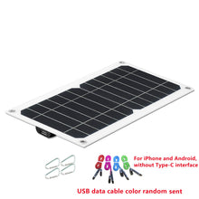 Load image into Gallery viewer, 5W Solar Charger Flexible Solar Panel 5V 1A USB Output Solar Power Charging For Outdoor Camping Mobile Phone USB-charged Device

