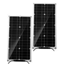 Load image into Gallery viewer, 600W Solar Panel Kit 12V USB Charging Solar Cell Board for Phone RV Car MP3 PADWaterproof Outdoor Battery Supply 30A Controller
