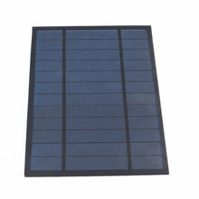 Load image into Gallery viewer, 6V 1000mA 6Watt 6W Solar Panel Standard Epoxy polycrystalline Silicon DIY Battery Power Charge Module Mini Solar Cell toy
