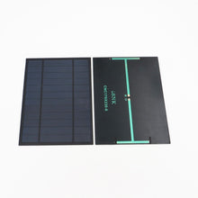 Load image into Gallery viewer, 6V 1000mA 6Watt 6W Solar Panel Standard Epoxy polycrystalline Silicon DIY Battery Power Charge Module Mini Solar Cell toy
