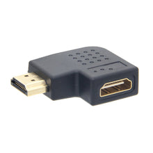 Load image into Gallery viewer, 90 Degrees Angle HDMI-compatible Connector / HDMI-compatible Male to Female Adapter Converter for Raspberry Pi X820 Metal Case
