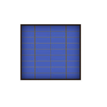 Load image into Gallery viewer, 9V 222mA 2Watt 2W Solar Panel Standard Epoxy polycrystalline Silicon DIY Battery Power Charge Module Mini Solar Cell toy
