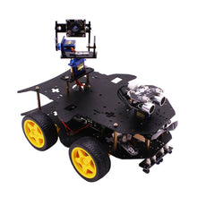 Load image into Gallery viewer, Chuangke Teaching Raspberry Pi 4 Generation Smart Car WiFi Camera AI Video Robot 4WD
