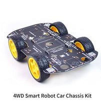 Load image into Gallery viewer, Custom 4WD Robot Chassis Kit with 4 TT Motor for Arduino/Raspberry Pi
