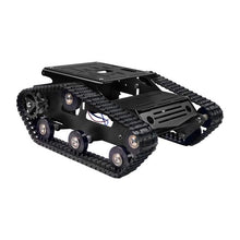 Load image into Gallery viewer, Custom smart robot car Tank chassis kit aluminum alloy motor Adueno/Raspberry PI DIY remote control robot
