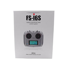 Load image into Gallery viewer, F17905 FS-i6S 2.4G 10CH AFHDS Touch Screen Transmitter + FS-iA6B 6CH Receiver Throttle Mode DIY RC Multicopter
