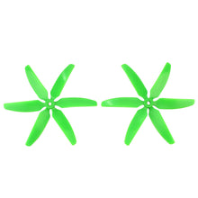 Load image into Gallery viewer, F18765/8 1Pair 5040 5x4&quot; CW CCW 6-Leaf Propeller Props for DIY RC Racing Drone Quadcopter FPV 250 280 320
