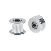 Load image into Gallery viewer, GT2 Idler Timing Pulley 16/20 Tooth Wheel Bore 3/5mm Aluminium Gear Teeth Width 6/10mm For I3 Ender 3 CR10 Bluer Printer Reprap
