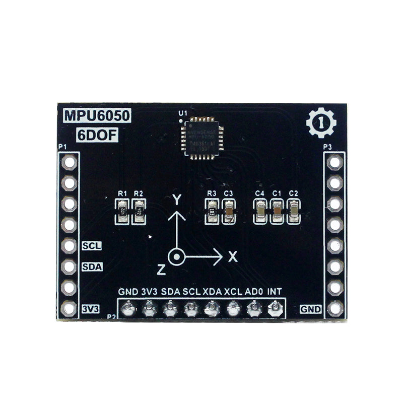 Lampad MPU6050 Sensor module 6DOF 3-axis gyroscope and 3-axis accelerometer developed by