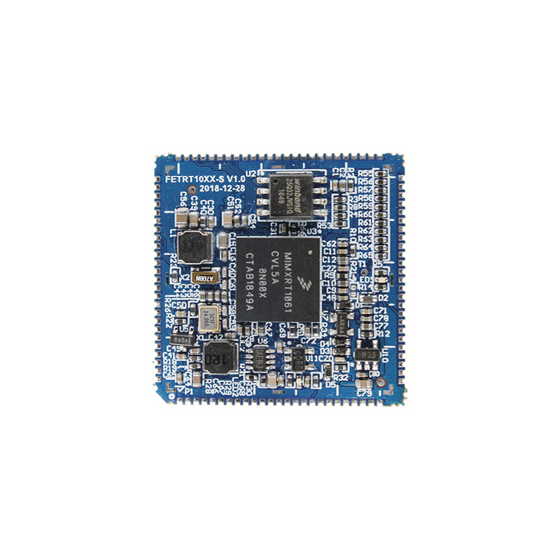 Custom PCB mining pcba FET1061-S System on Module( i.MX RT1061 SoC) pcba blue fr4 pcba