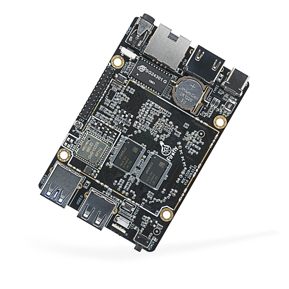 Firefly ROC-RK3328-PC Mini PC RK3328 Quad-core Cortex-A53 64-bit Processor Mali-450 GPU Android/Linux RK3328PC Custom PCB
