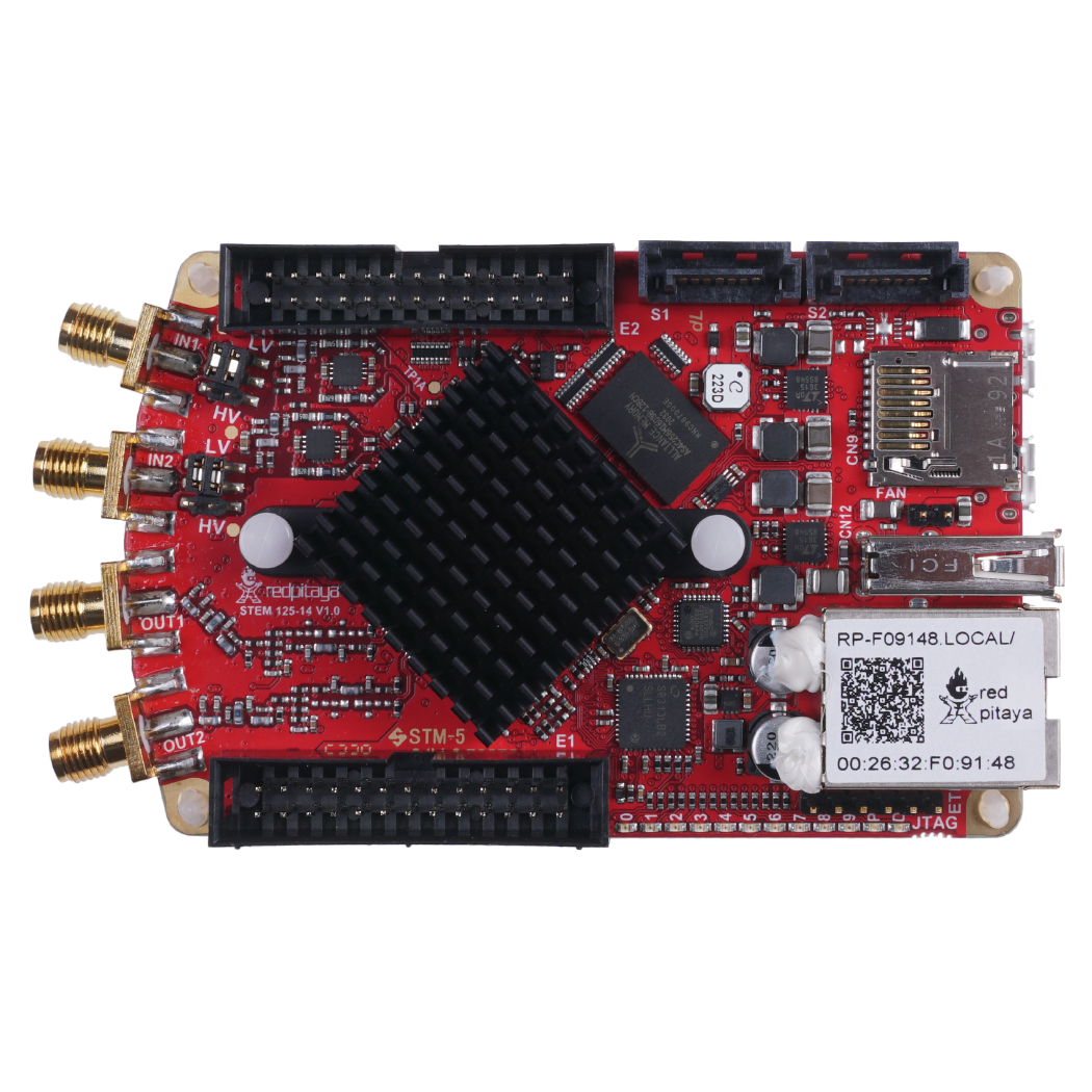 Red Pitaya STEMlab 125-14 Starter Kit  Custom PCB 857d smd rework station pcba mxm 3.0 pcba android 5.1