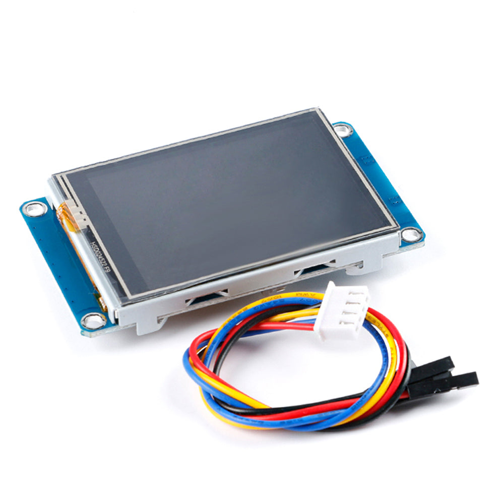 LONTEN 1.8 inch Serial screen display module 160x128 no touch With font library QR code display HMI screen metal frame