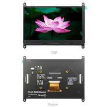 Load image into Gallery viewer, 7 inch RGB capacitive touch LCD display module compatible with atom / wildfire STM32 development board
