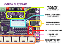 Load image into Gallery viewer, MAKER PI RP2040  Custom PCB rf beauty instrument pcba solar inverter monitoring pcba pcba wireless charging pad
