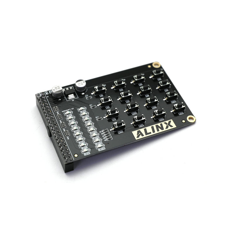 AN0404: 4*4 Matrix KEY LED Expansion Modules for FPGA Board Custom PCB pcba limited pcba box