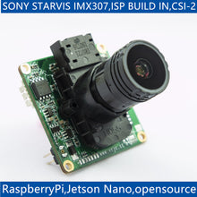 Load image into Gallery viewer, CS-MIPI-IMX307  for Raspberry Pi 4/3B+/3 and Jetson Nano XavierNX, IMX307 MIPI CSI-2 2MP Star Light ISP Camera Module pcba
